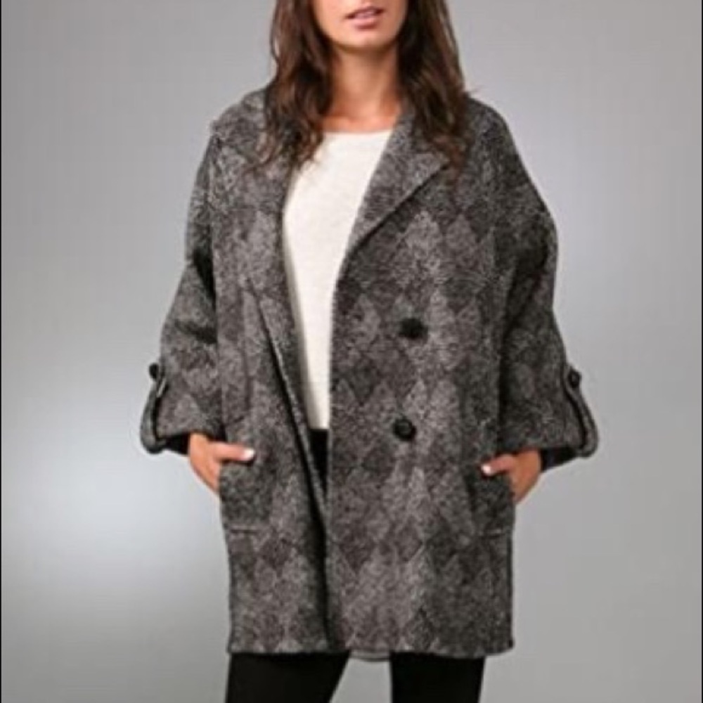 DVF Bubby Patch jacket - like new!!